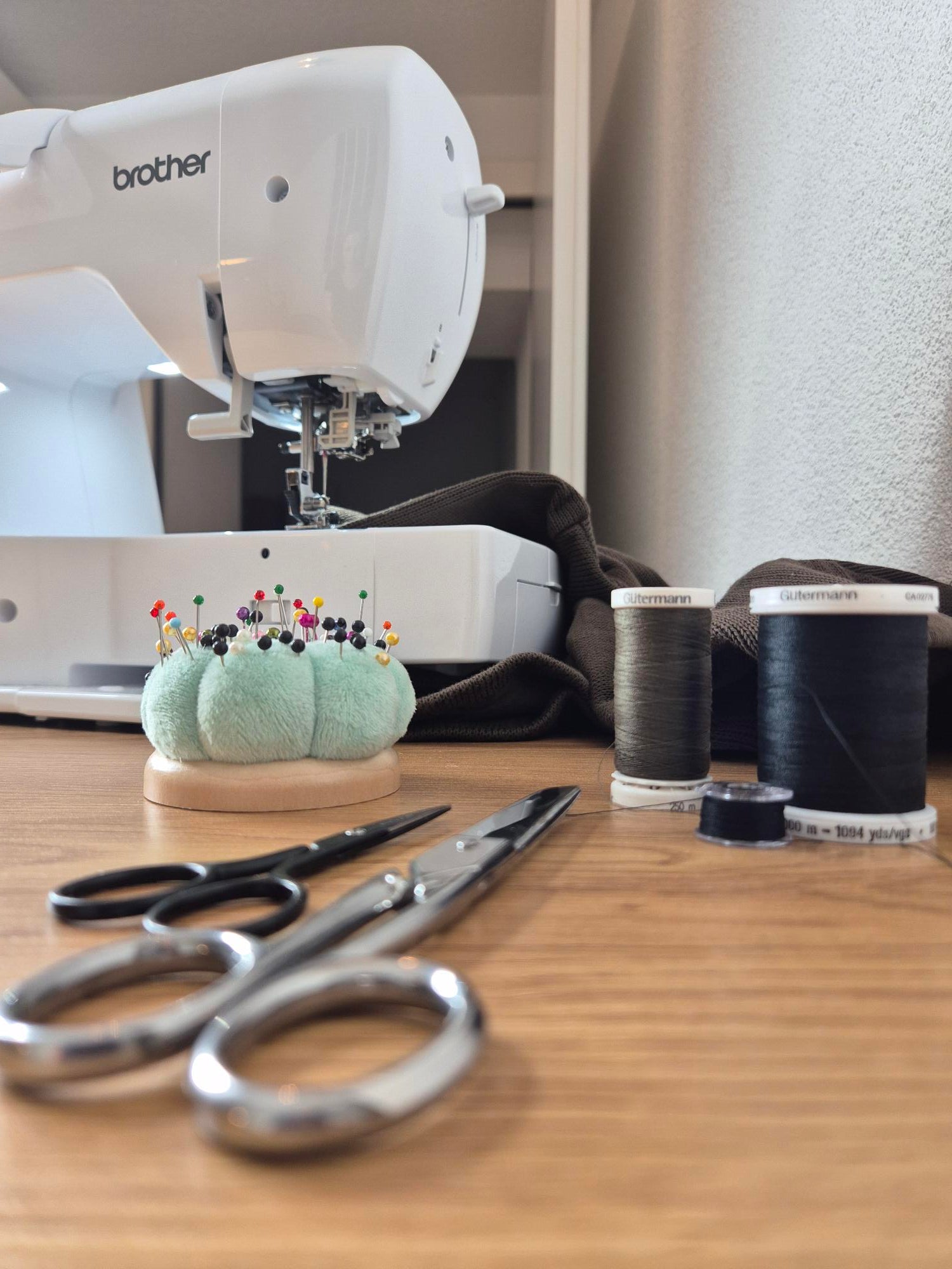 Photo des outils de coutures utilisés pour les créations N°3