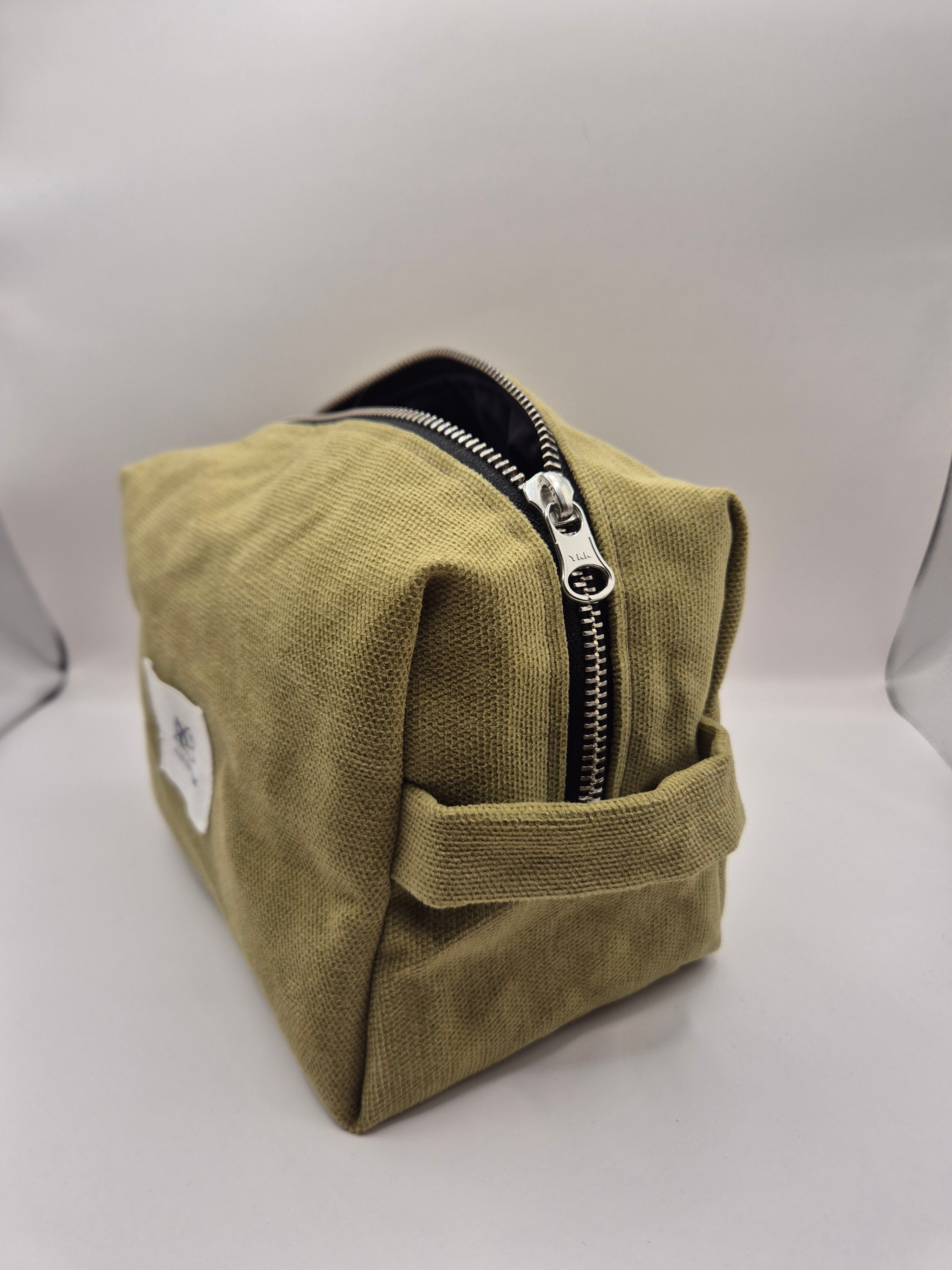 Trousse de toilette taille L, confection artisanale – Avaé Couture