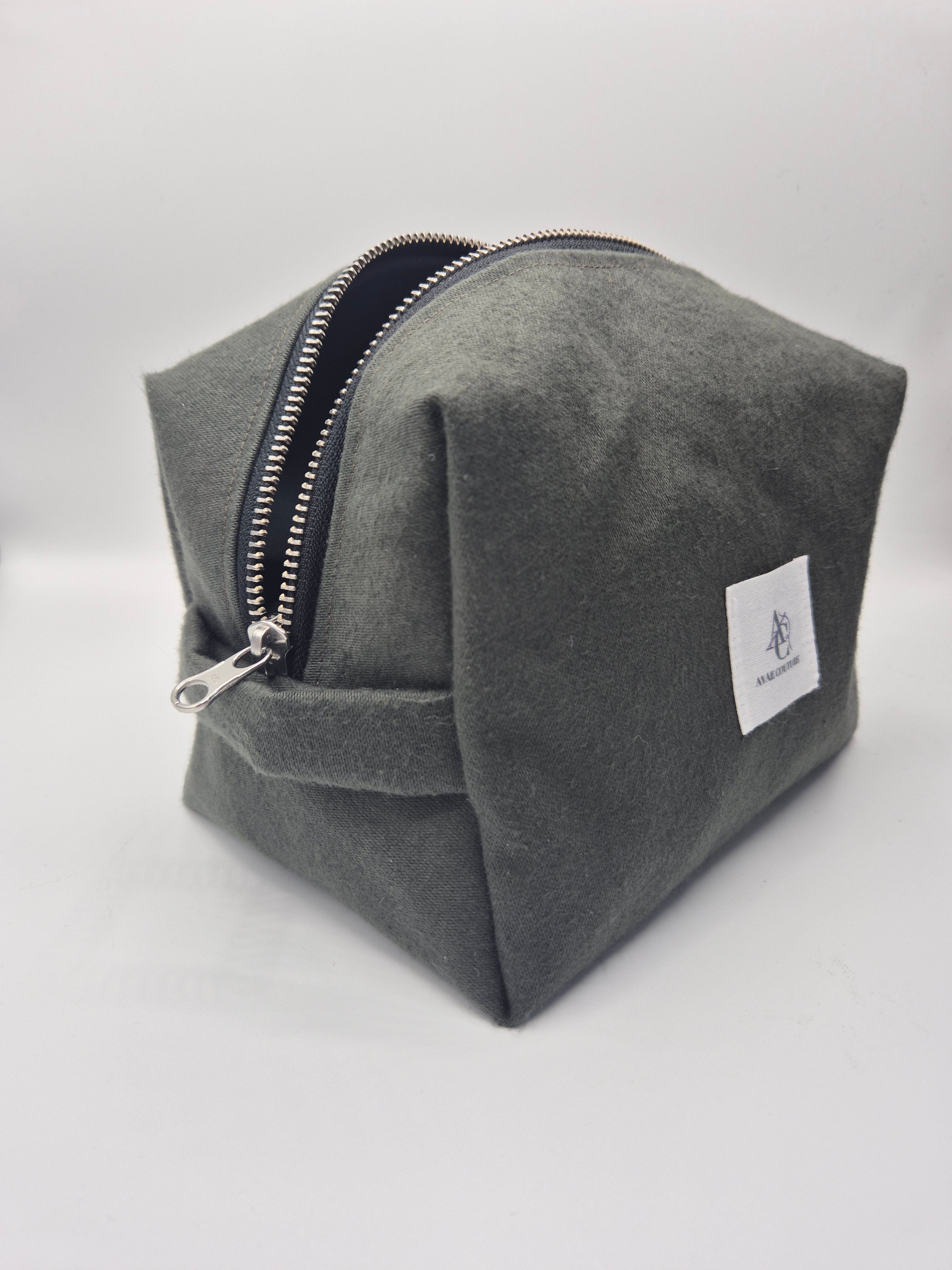 Trousse de toilette taille L, confection artisanale - Avaé Couture