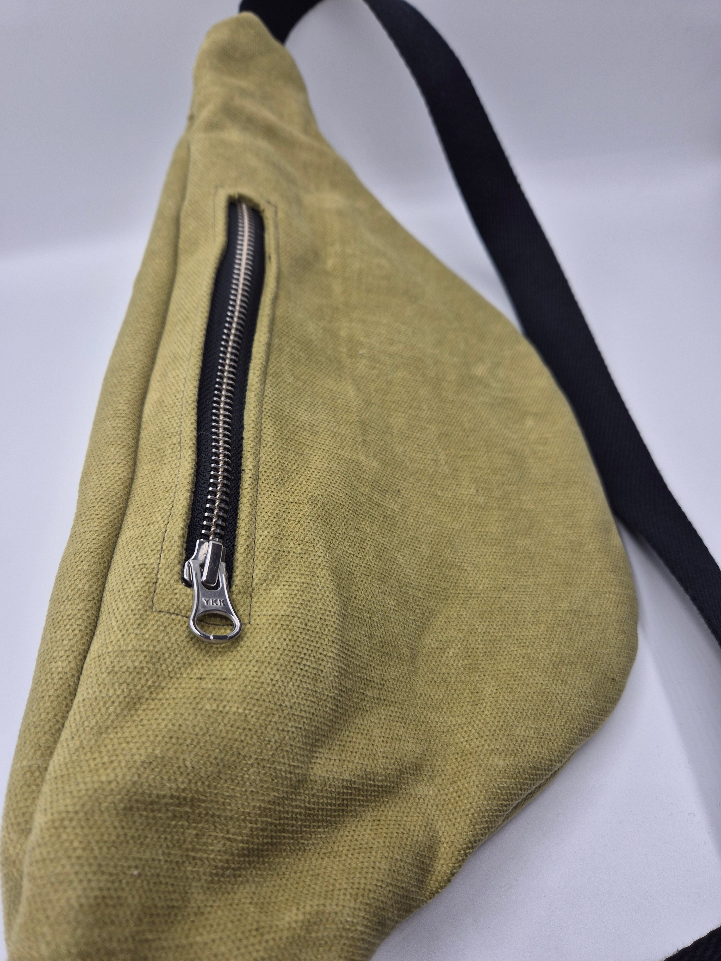 Sac banane taille L, confection artisanale - Avaé Couture