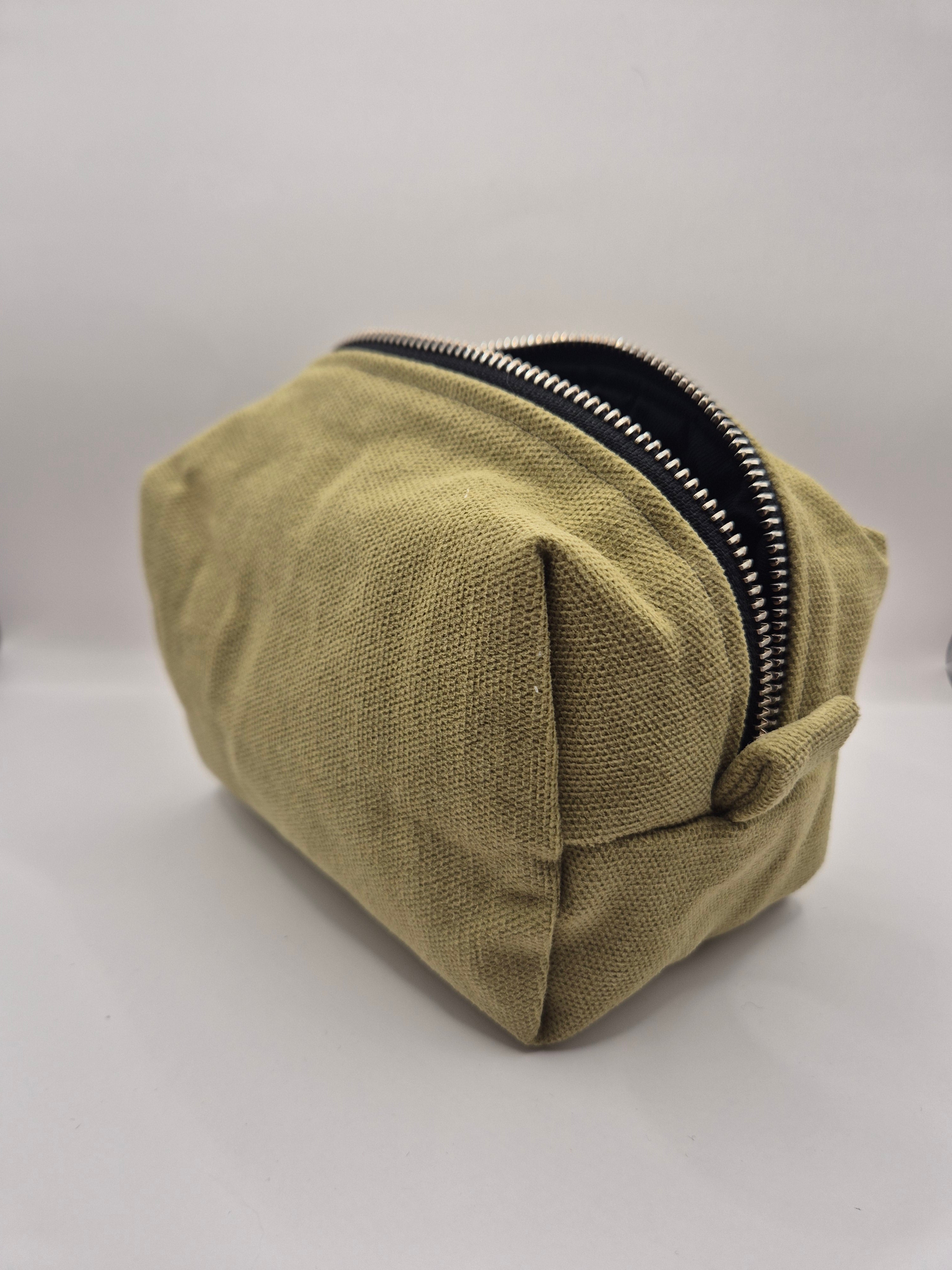 Trousse de toilette taille M, confection artisanale – Avaé Couture