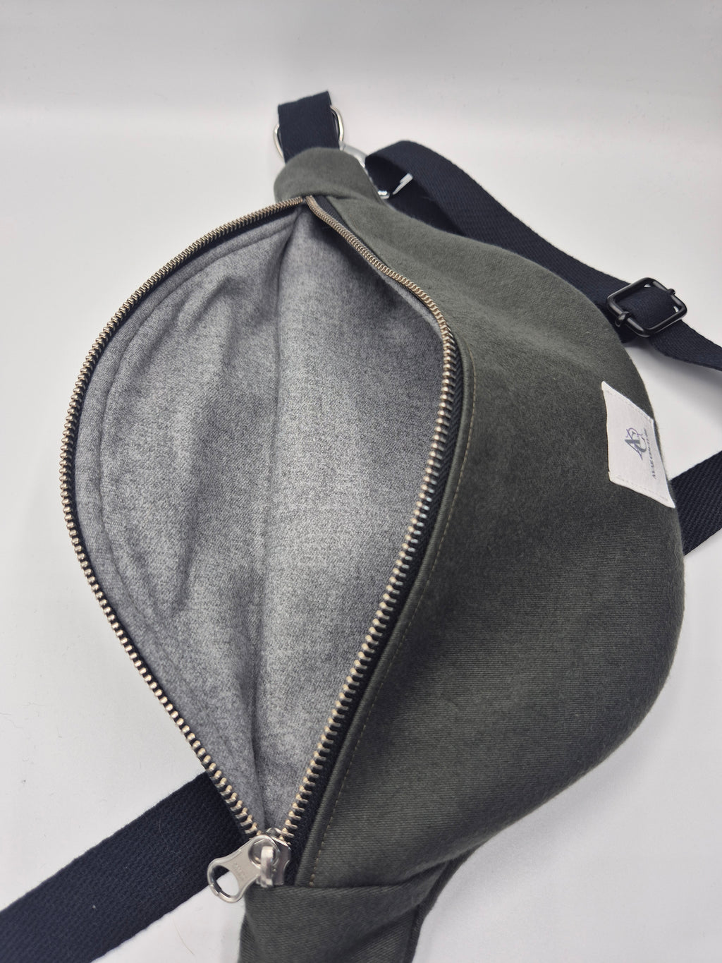 Sac banane taille M, confection artisanale - Avaé Couture