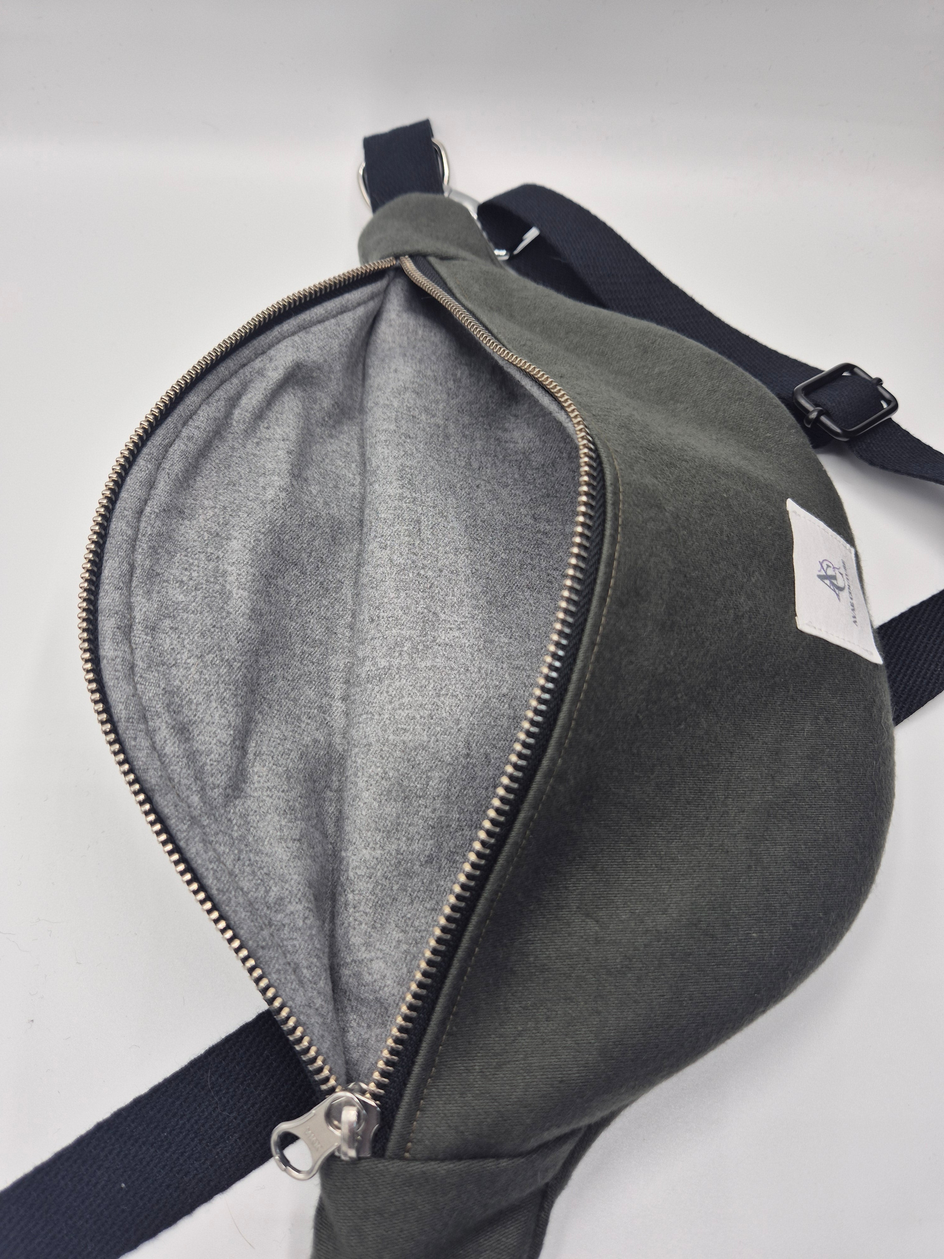Sac banane taille M, confection artisanale - Avaé Couture