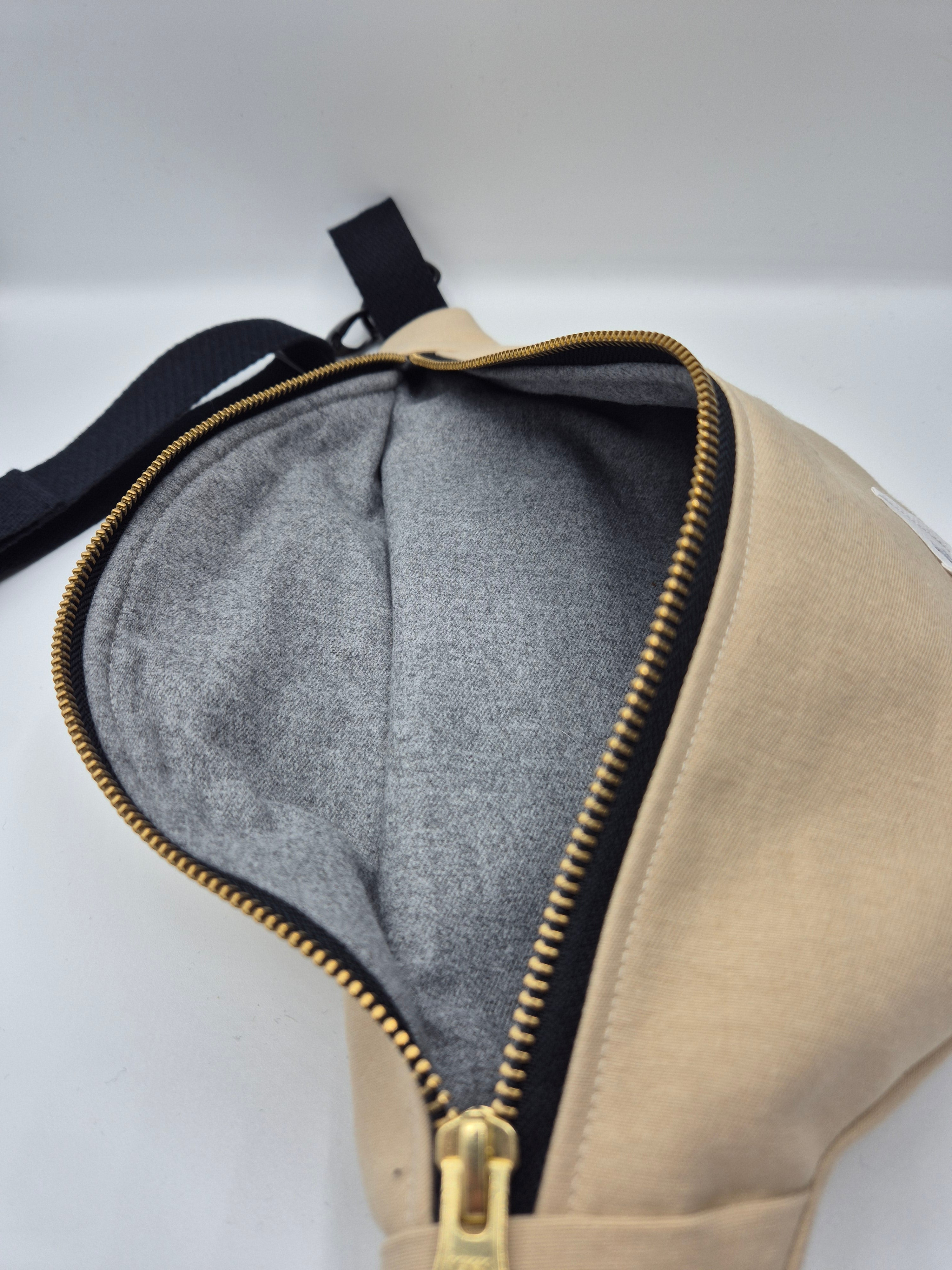 Sac banane taille M, confection artisanale - Avaé Couture