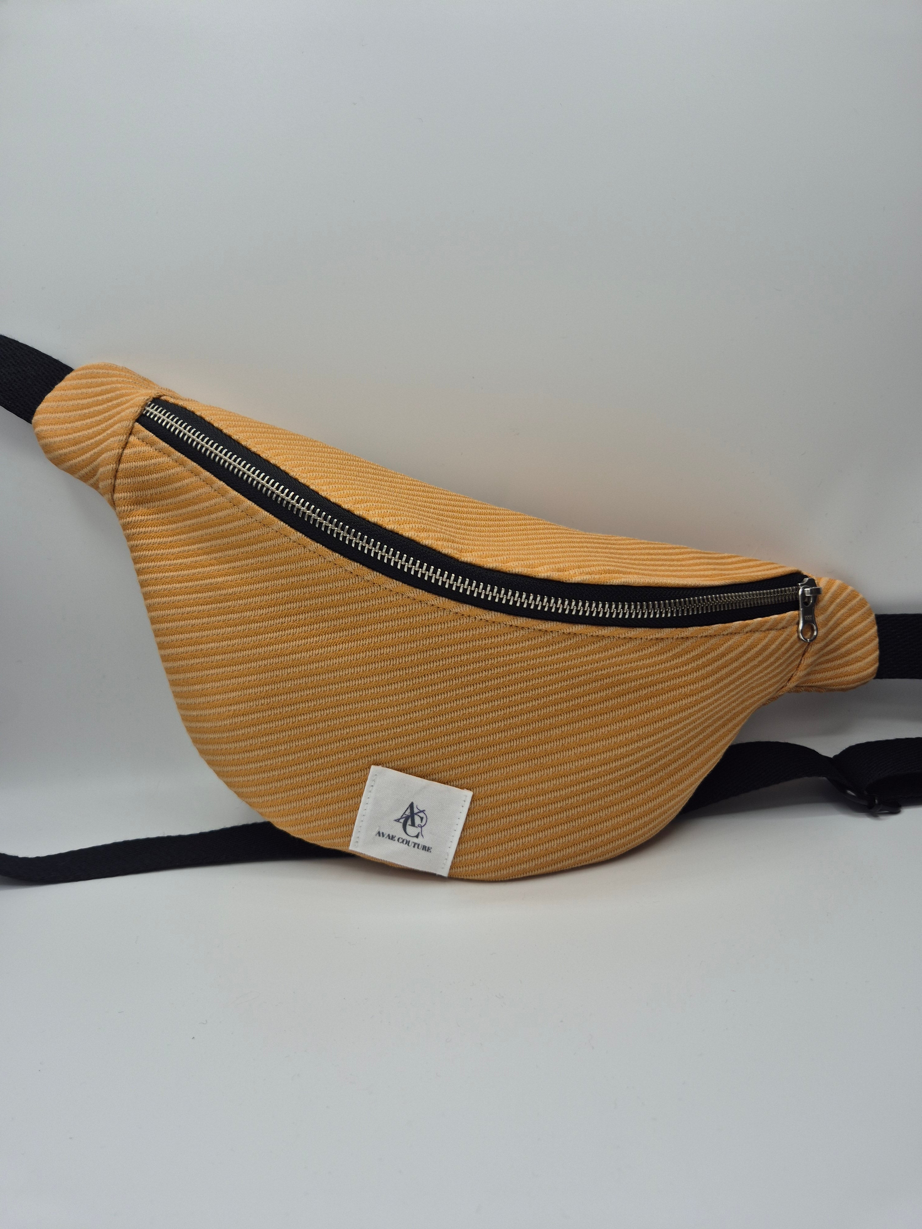 Sac banane taille M, confection artisanale - Avaé Couture