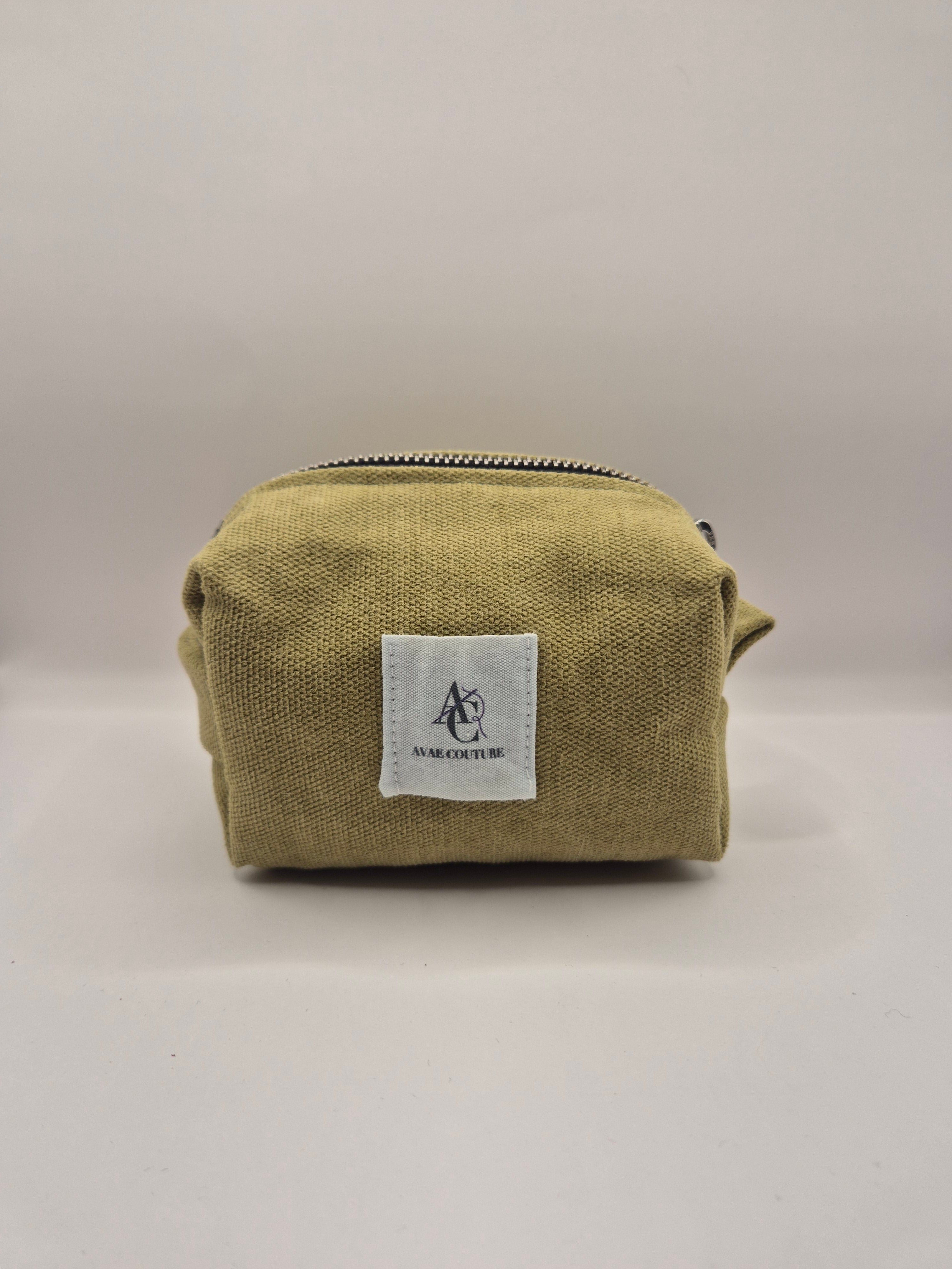 Trousse de toilette taille S, confection artisanale – Avaé Couture