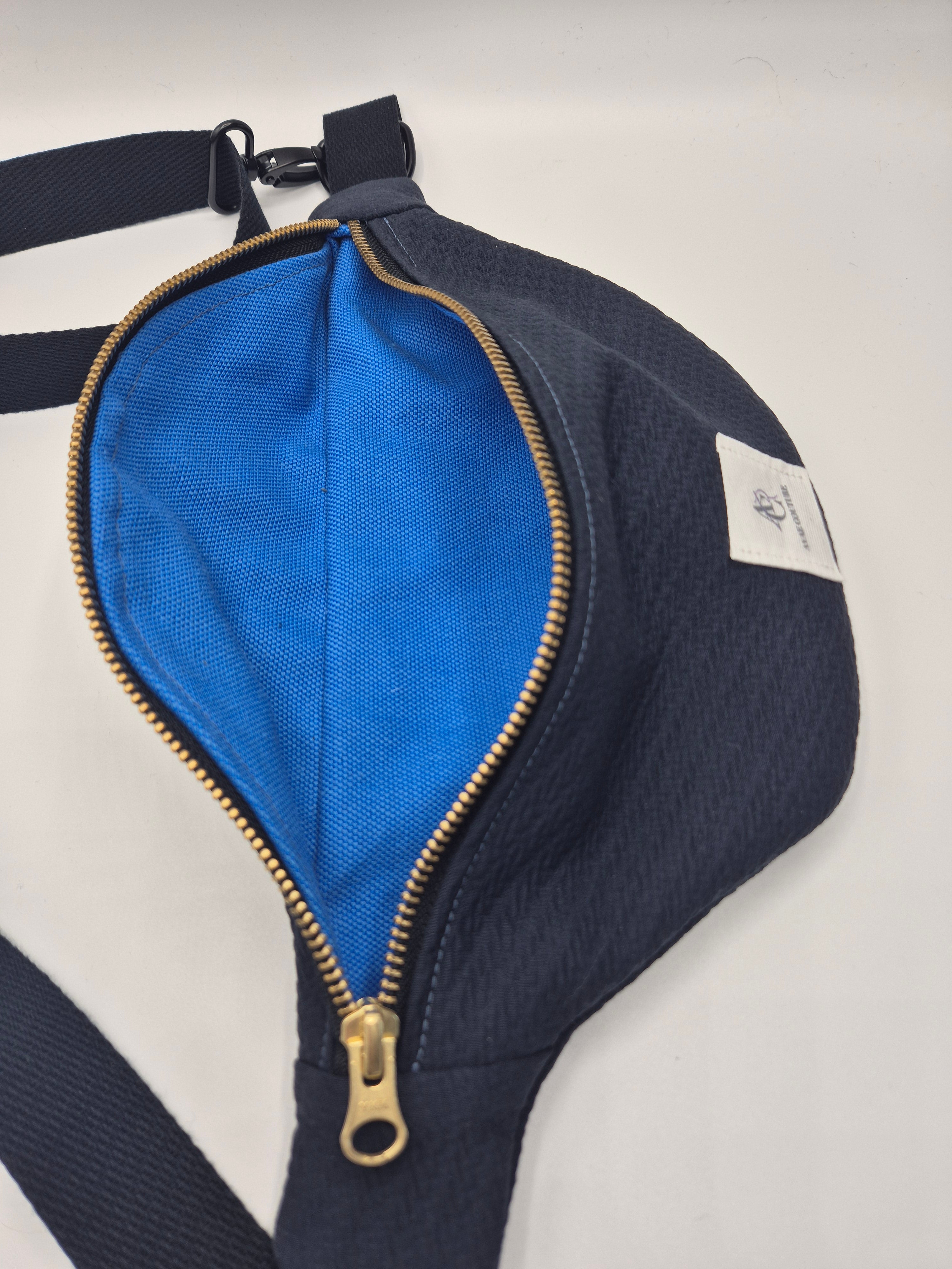 Sac banane taille S, confection artisanale - Avaé Couture
