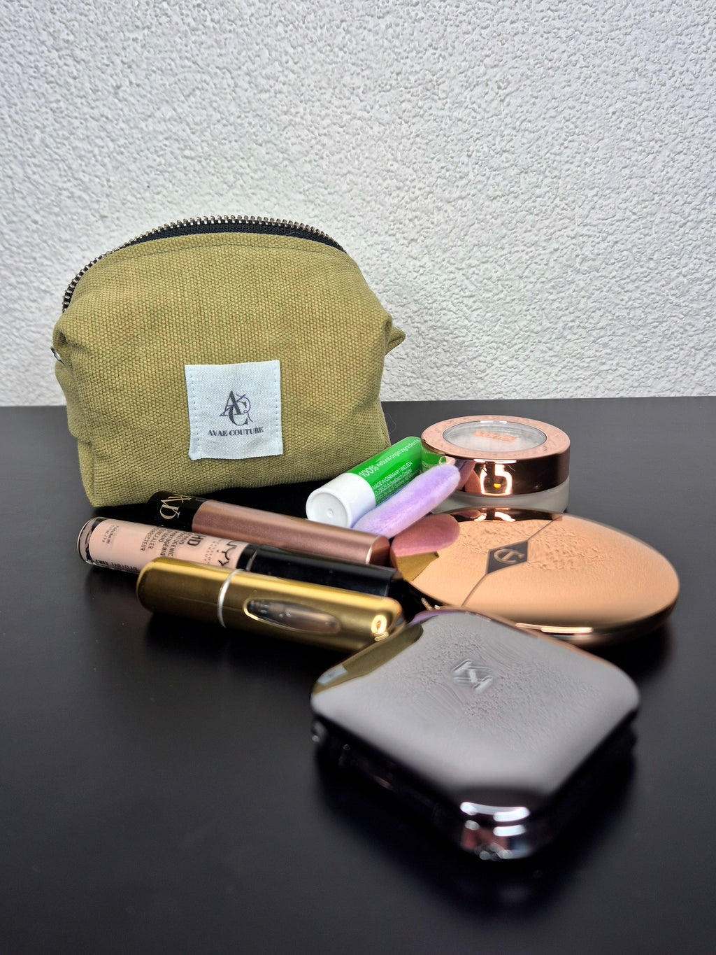 Trousse de toilette taille S, confection artisanale - Avaé Couture