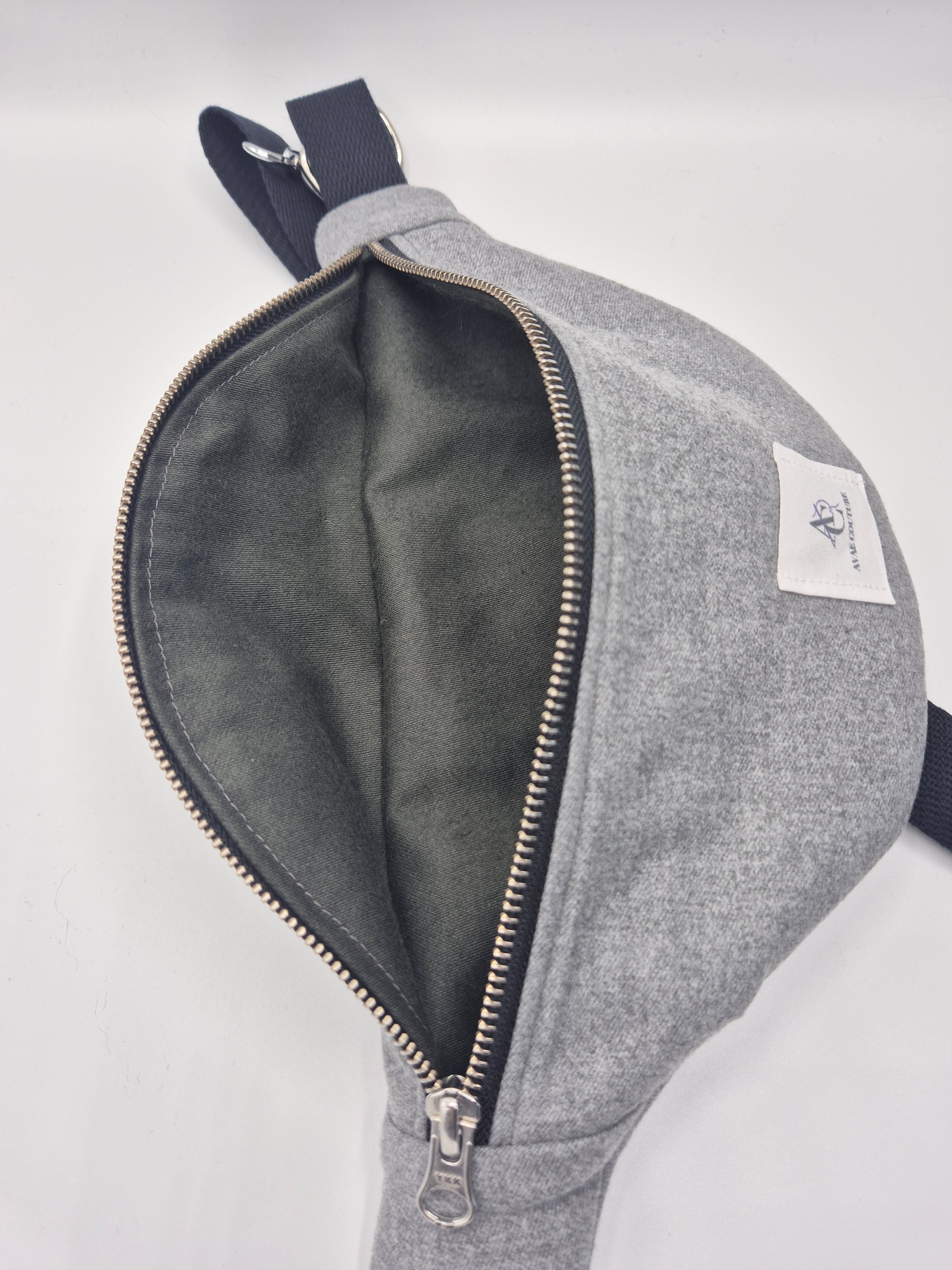 Sac banane taille S, confection artisanale - Avaé Couture
