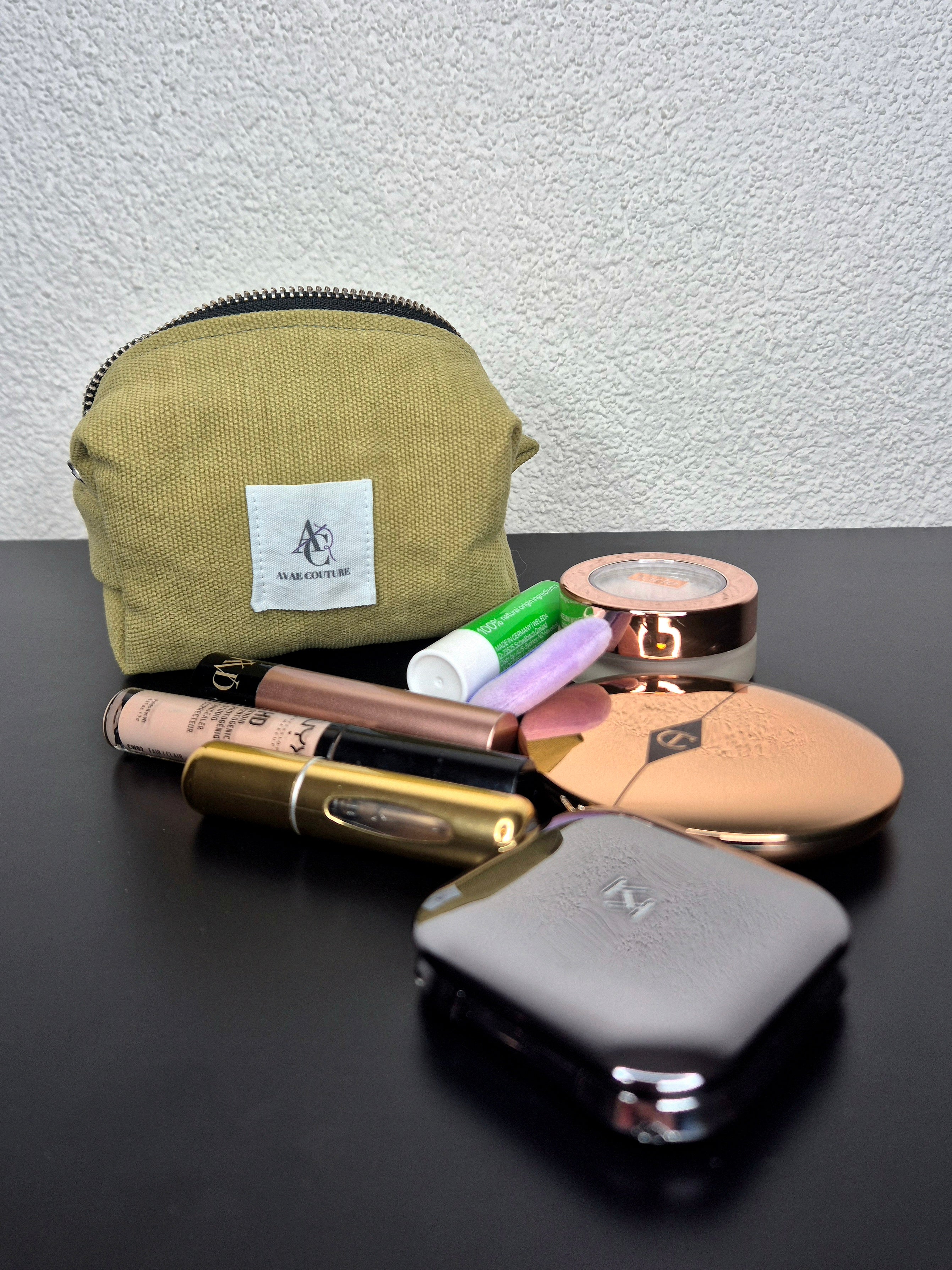 Trousse de toilette taille S, confection artisanale – Avaé Couture