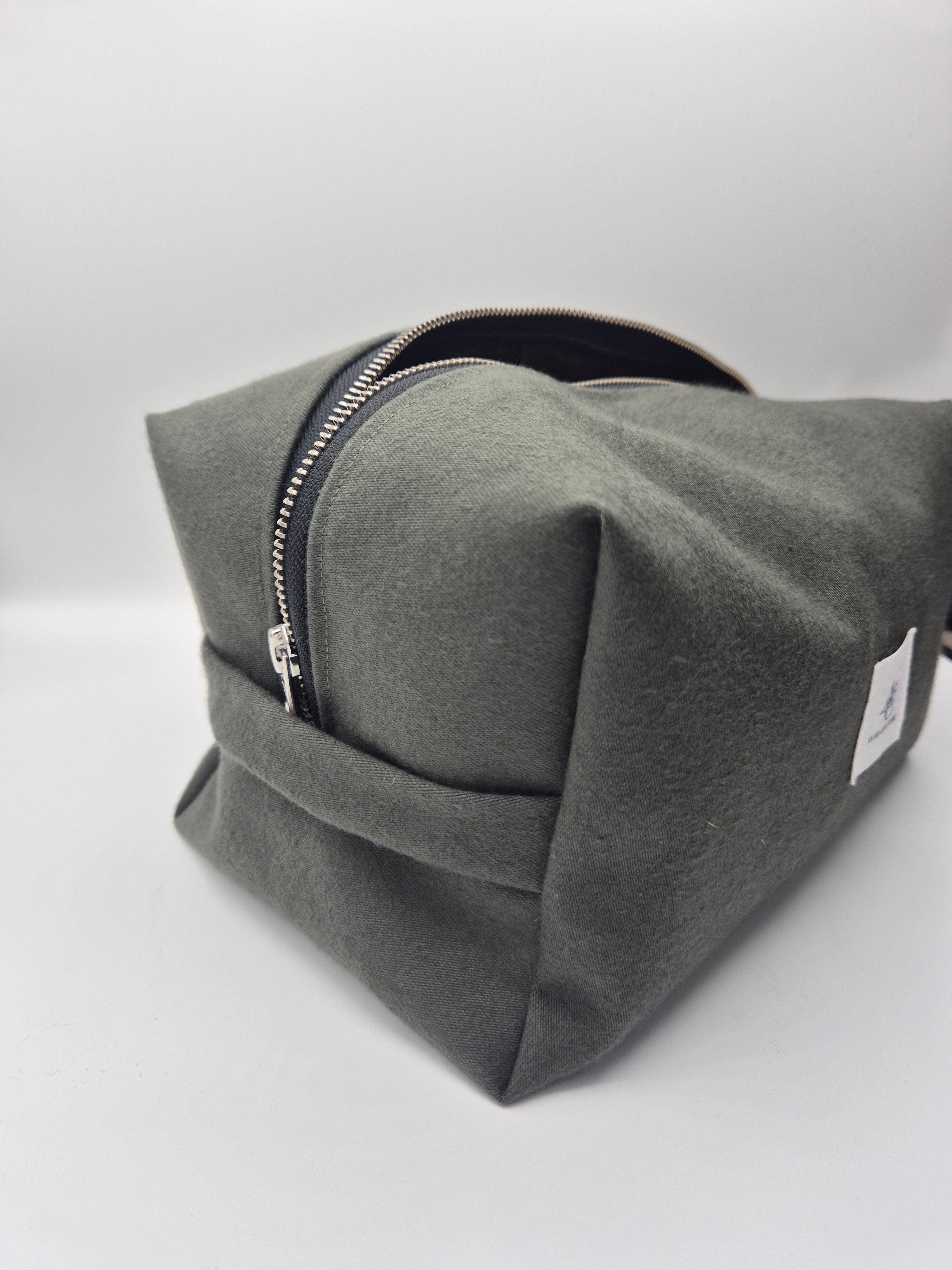 Trousse de toilette taille XL, confection artisanale – Avaé Couture