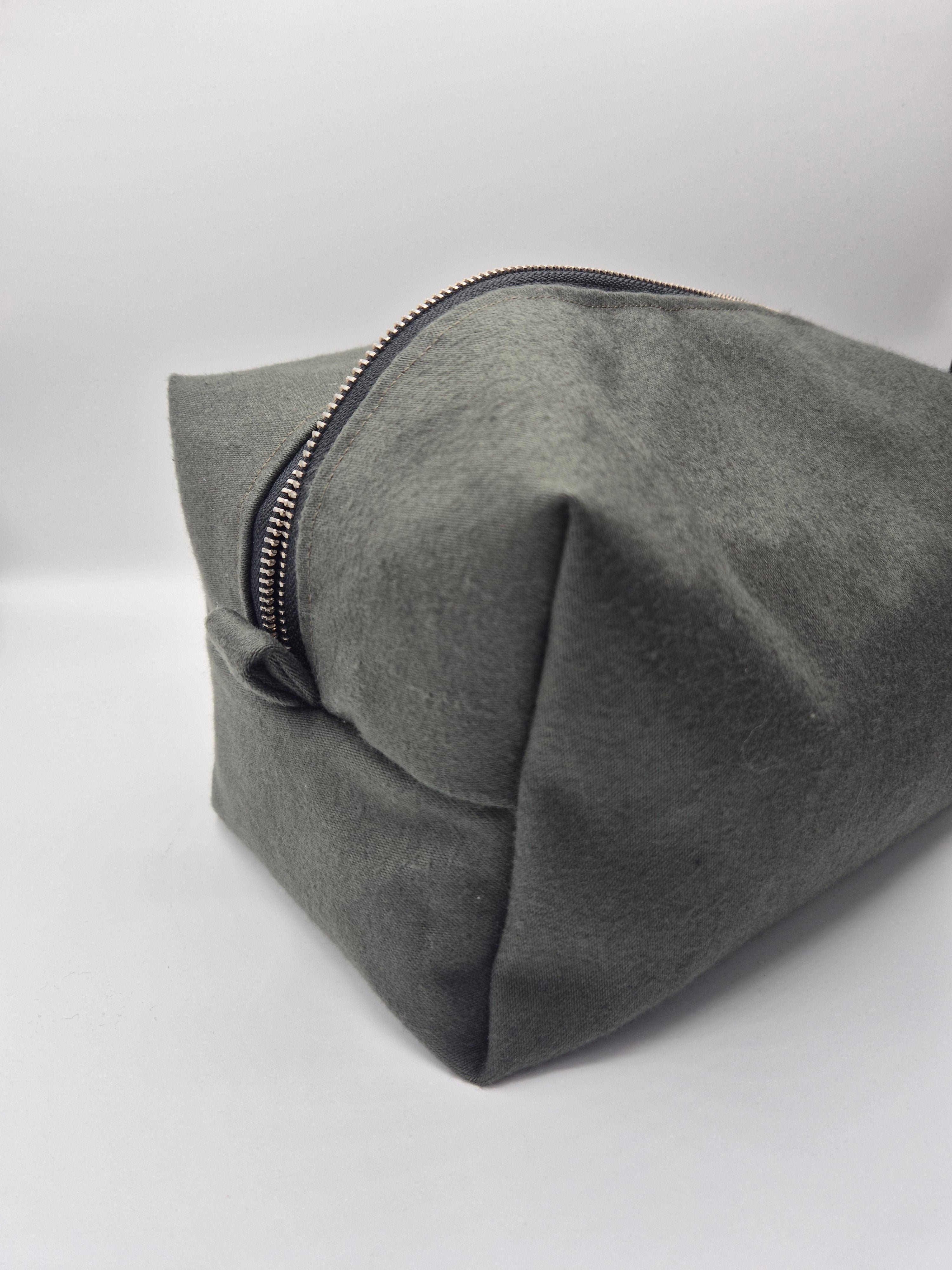 Trousse de toilette taille XL, confection artisanale – Avaé Couture