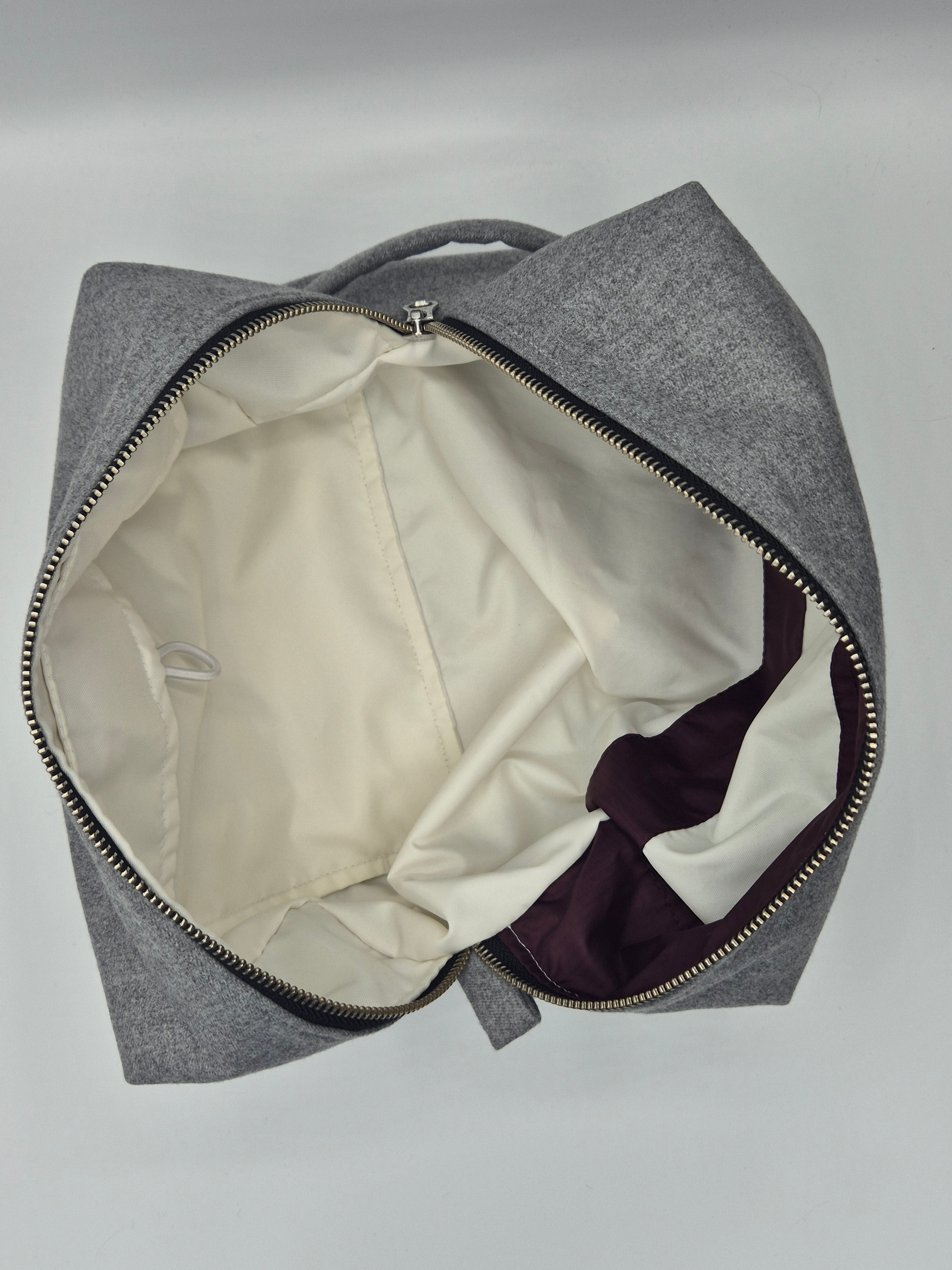 Trousse de toilette taille XL, confection artisanale - Avaé Couture